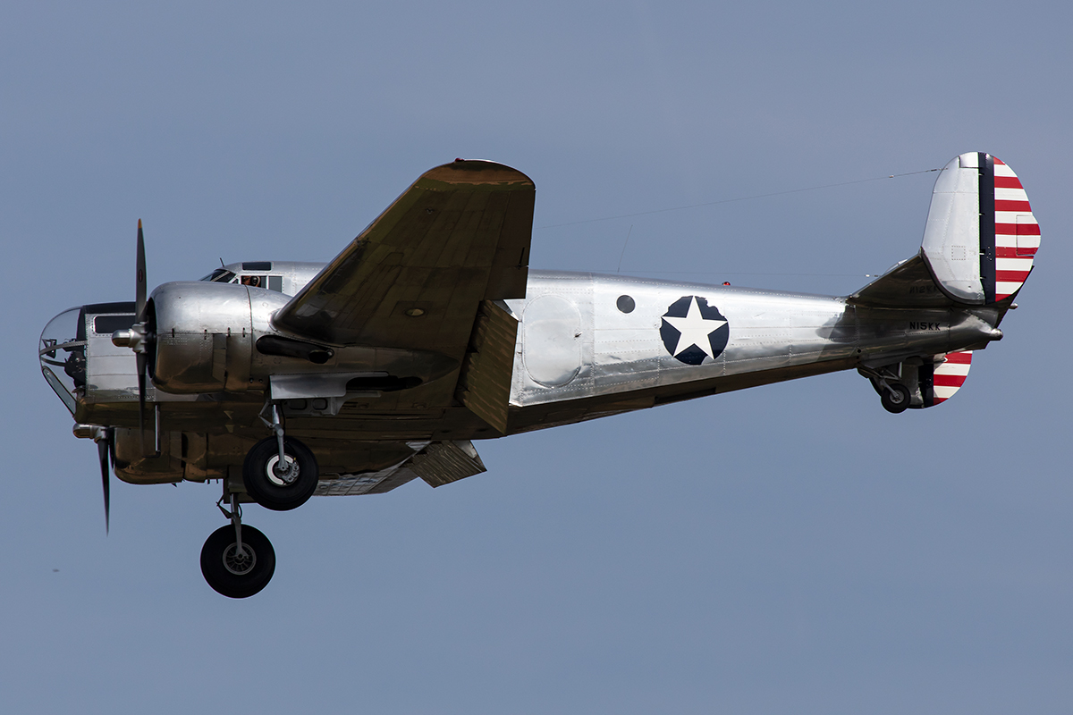 Private, N15KK, Beech, 18, 14.09.2019, EDST, Hahnweide, Germany


