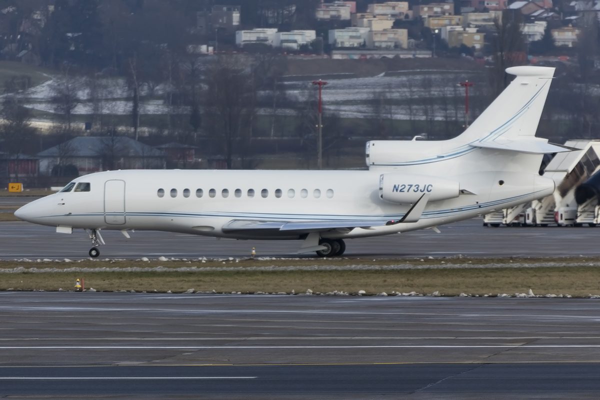 Private, N273JC, Dassault, Falcon 7X, 23.01.2016, ZRH, Zürich, Switzerland 



