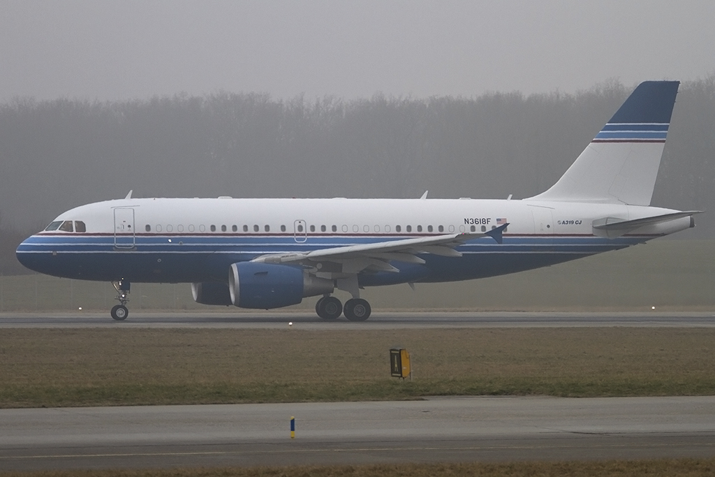 Private, N3618F, Airbus, A319-115CJ, 12.02.2015, GVA, Geneve, Switzerland 



