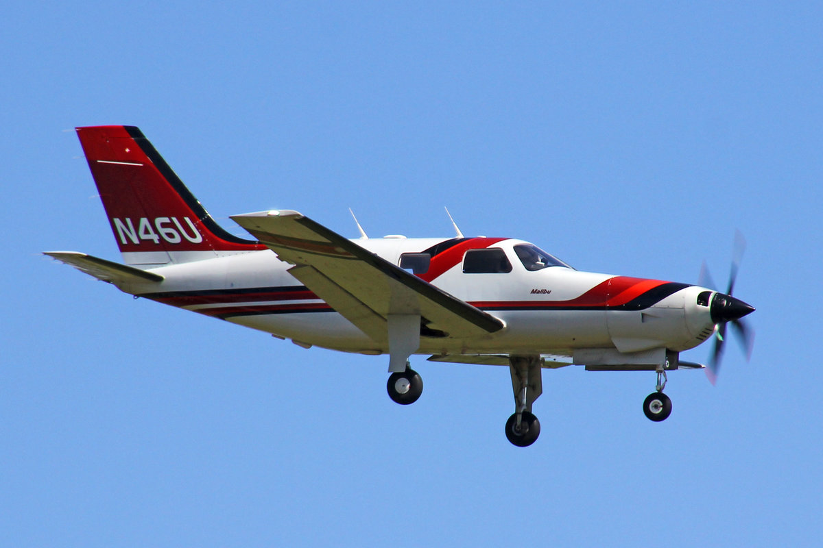 Private, N46U, Piper PA-46-310P Malibu, msn: 4608072, 22.April 2020, ZRH Zürich, Switzerland.