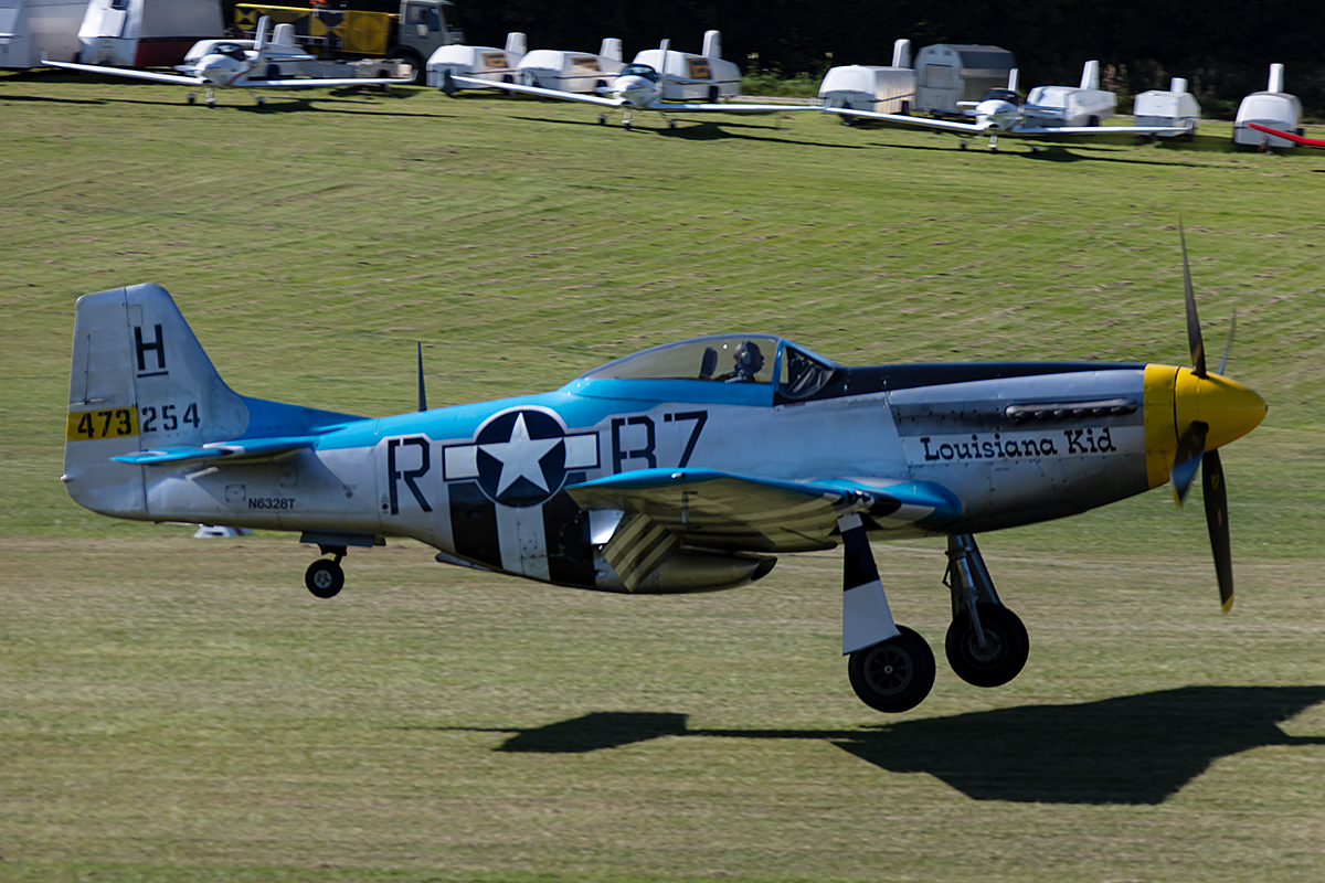 Private, N6328T, North-American, P-51 Mustang, 13.09.2019, EDST, Hahnweide, Germany



