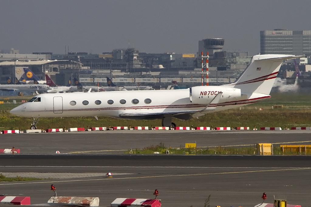 Private, N870CM, Gulfstream, G-550, 28.09.2013, FRA, Frankfurt, Germany 





