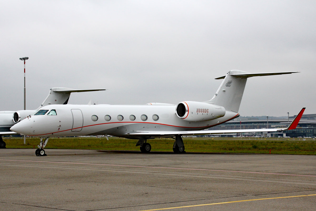 Private, N888DC, Gulfstream 4, 3.Dezember 2016, ZRH Zürich, Switzerland.