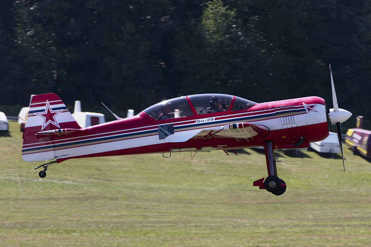 Private, N88SU, Sukhoi, SU-29, 09.09.2016, EDST, Hahnweide, Germany




