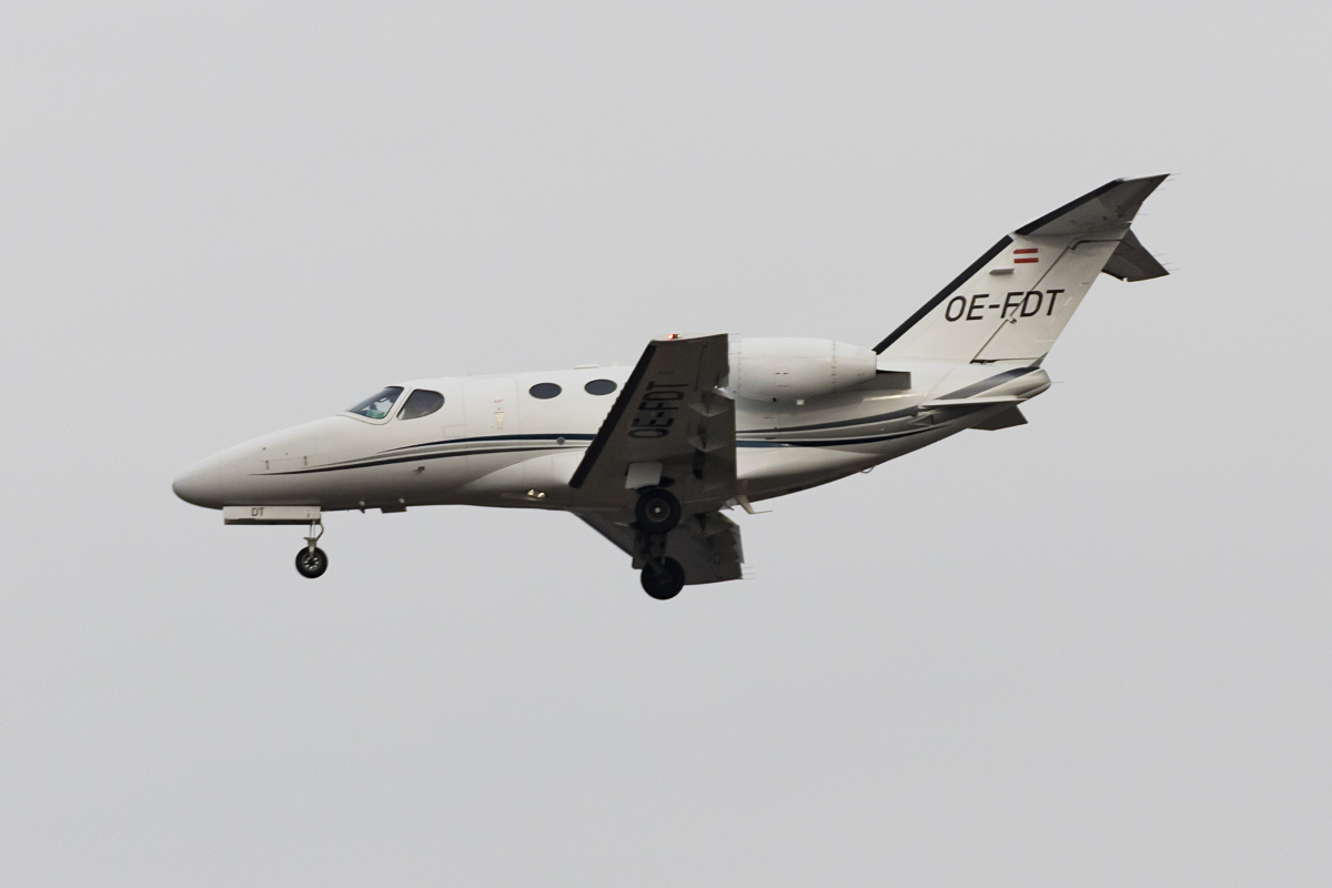 Private, OE-FDT, Cessna, 510 Citation Mustang, 26.02.2017, MXP, Mailand, Italy 


