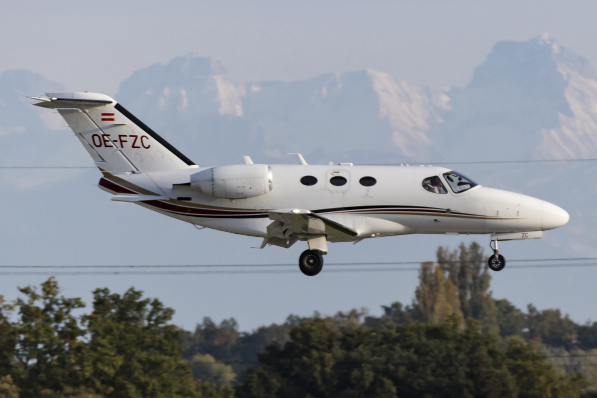 Private, OE-FZC, Cessna, 510 Citation Mustang, 17.10.2015, GVA, Geneve, Switzerland 



