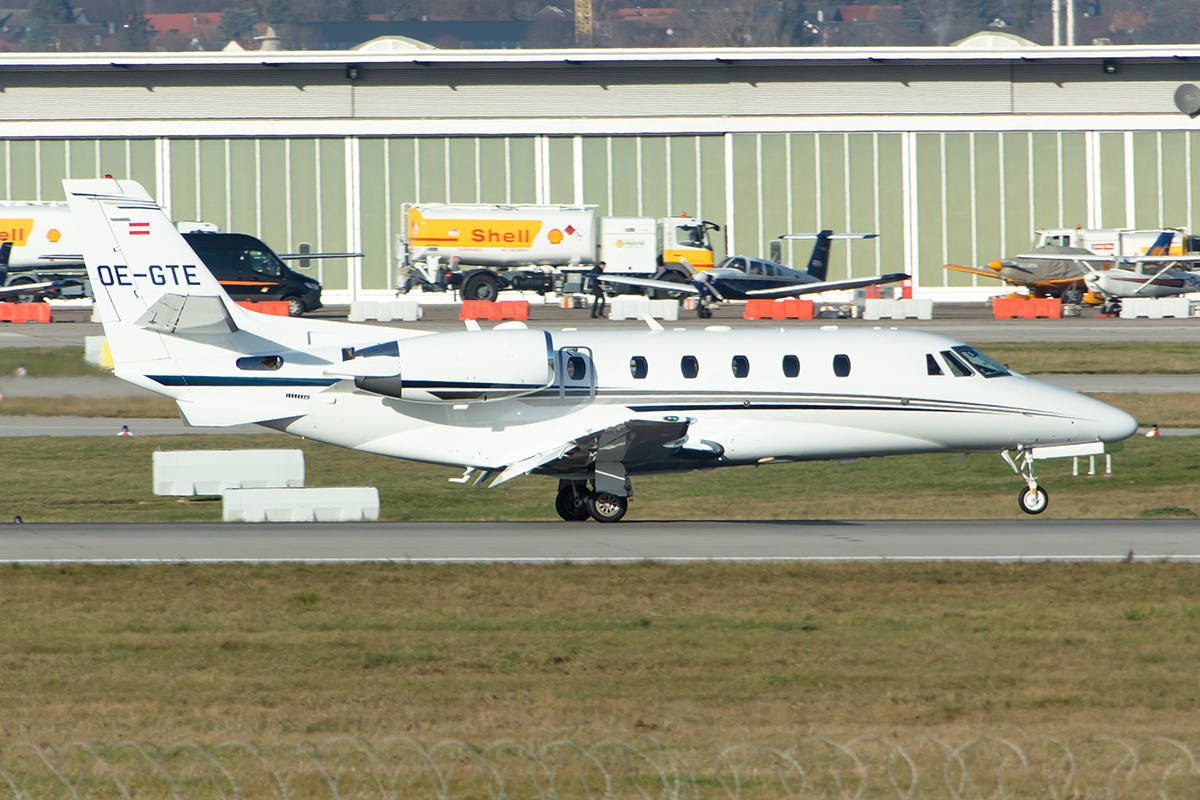 Private, OE-GTE, Cessna, 560XL Citation Excel, 03.12.2019, STR, Stuttgart, Germany




