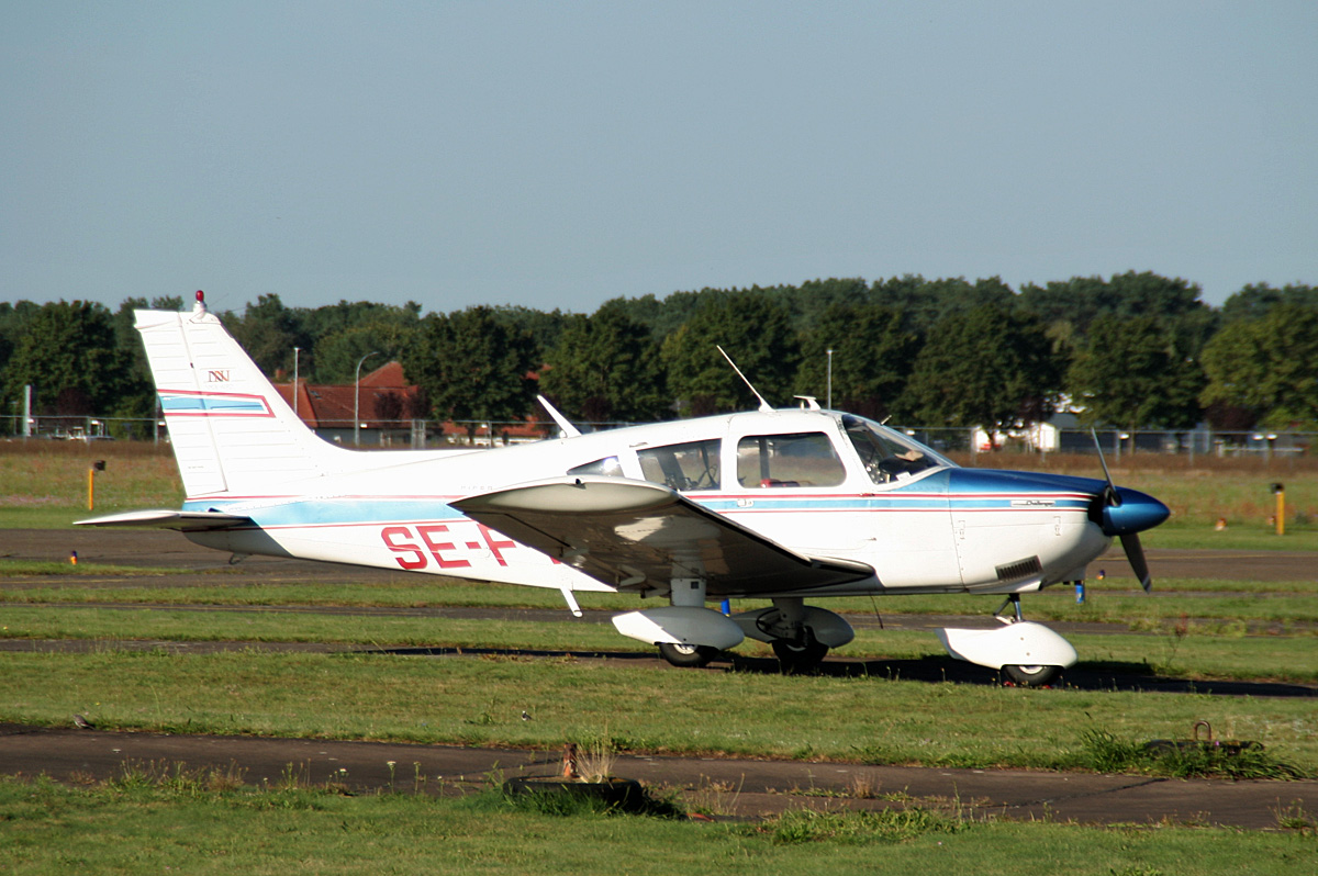 Private Piper PA-28-181, SE-FVS, Flugplatz Strausberg, 11.08.2024