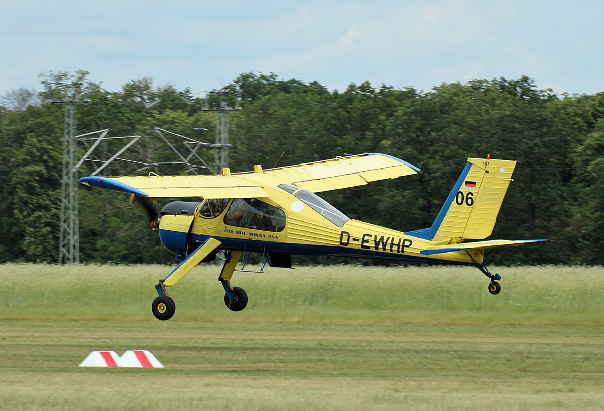 Private PZL-104 Wilga 35A, D-EWHP, Flugplatz Bienenfarm, 11.06.2022