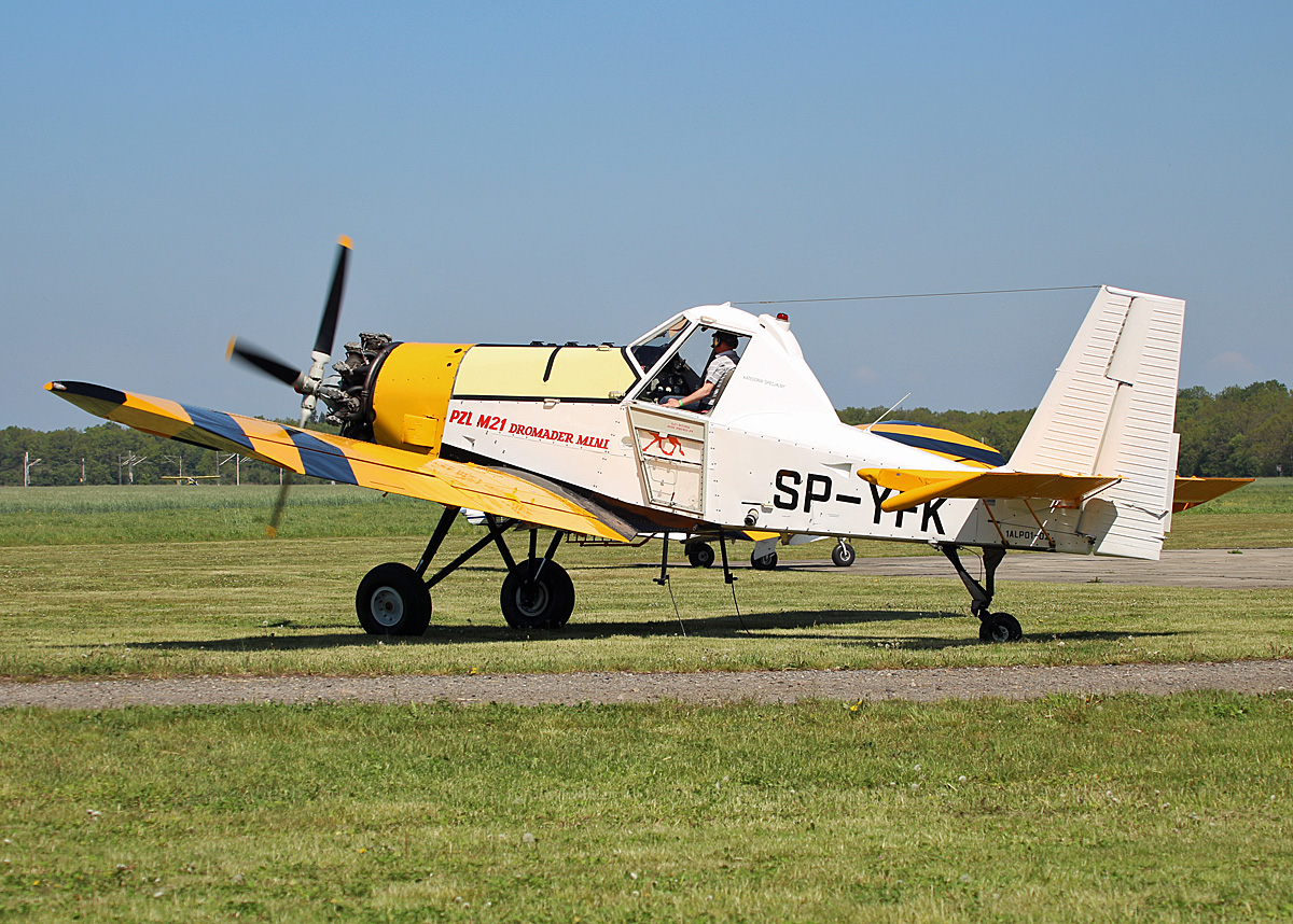 Private, PZl-M21 Dromader Mini, SP-YFK, Flugplatz Bienenfarm, 18.05.2019