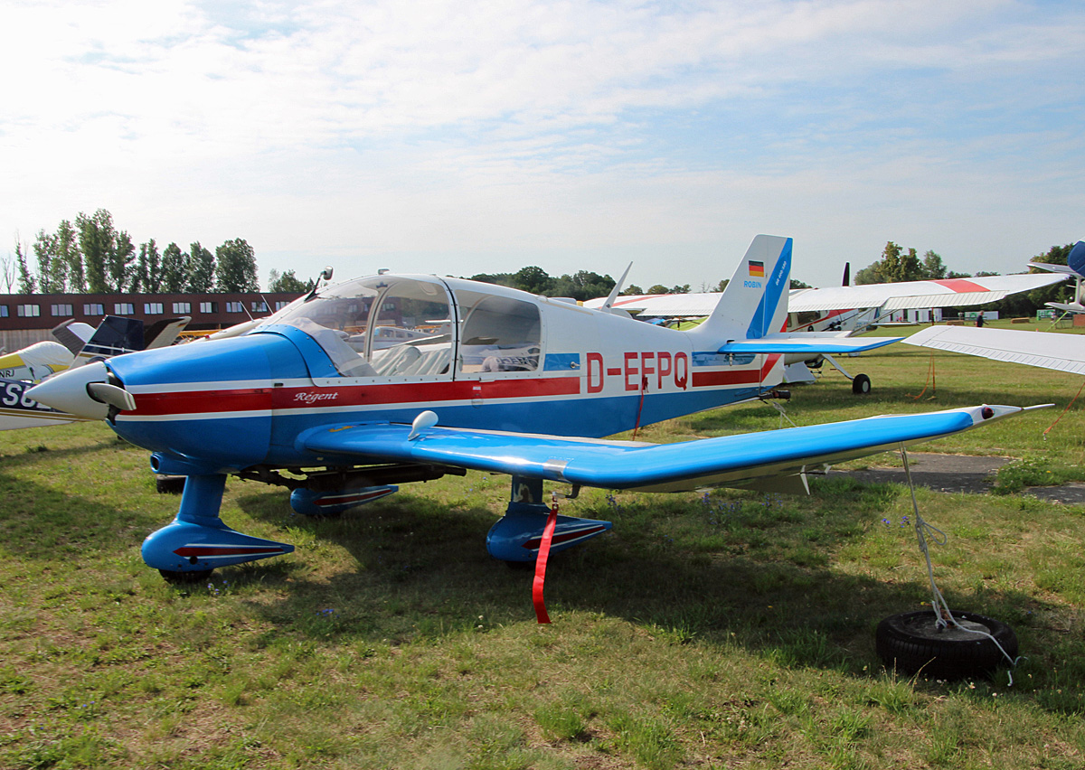 Private Robin DR-400 Regent, D-EFPQ, Flugplatz Bienenfarm, 01.07.2023
