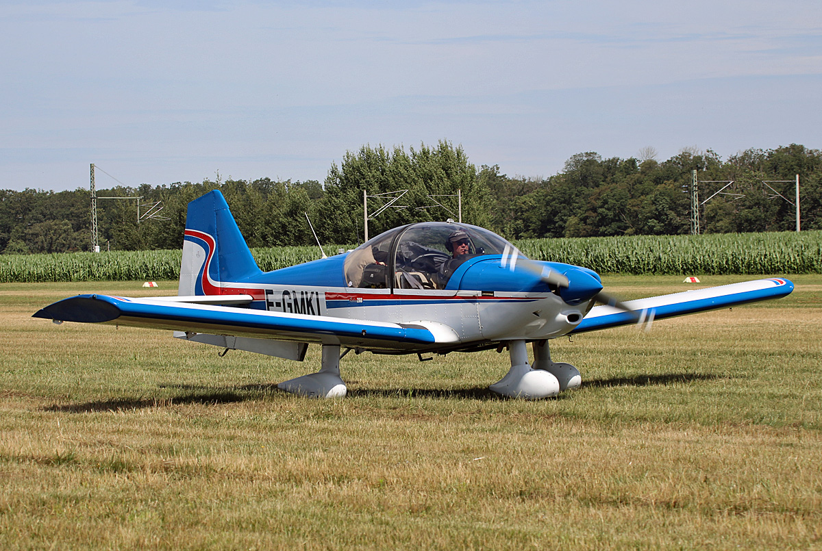 Private Robin R-2160D, F-GMKL, Flugplatz Bienenfarm, 06.07.2024