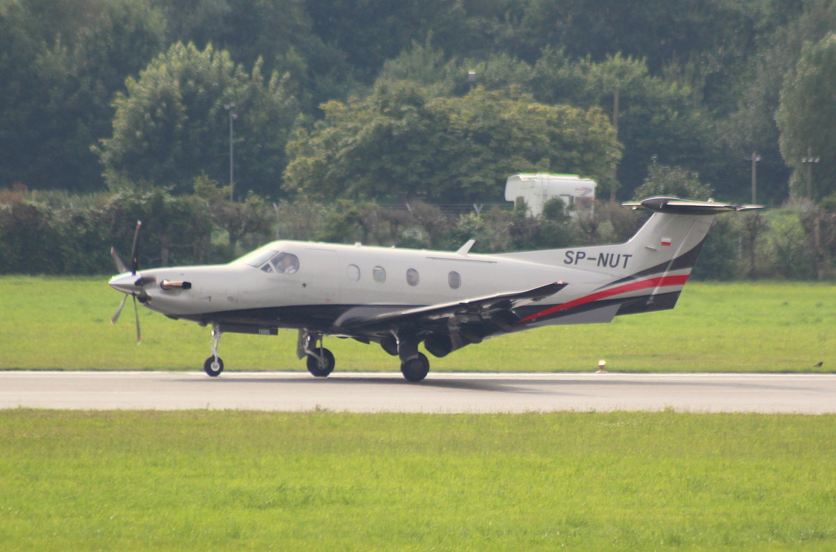 Private, SP-NUT,MSN 1965,Pilatus PC-12/47E,02.08.2017, HAM-EDDH, Hamburg, Germany 