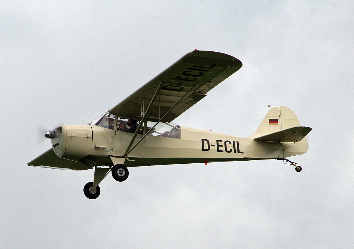 Private Taylercraft Auster 5, D-ECIL, Flugplatz Bienenfarm, 17.09.2022