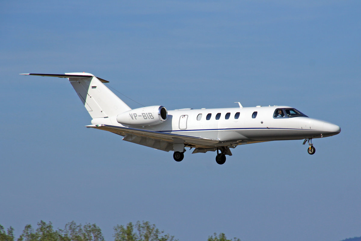 Private, VP-BIB, Cessna 525C CJ-4, msn: 525C-0153, 16.August 2018, BSL Basel-Mülhausen, Switzerland.