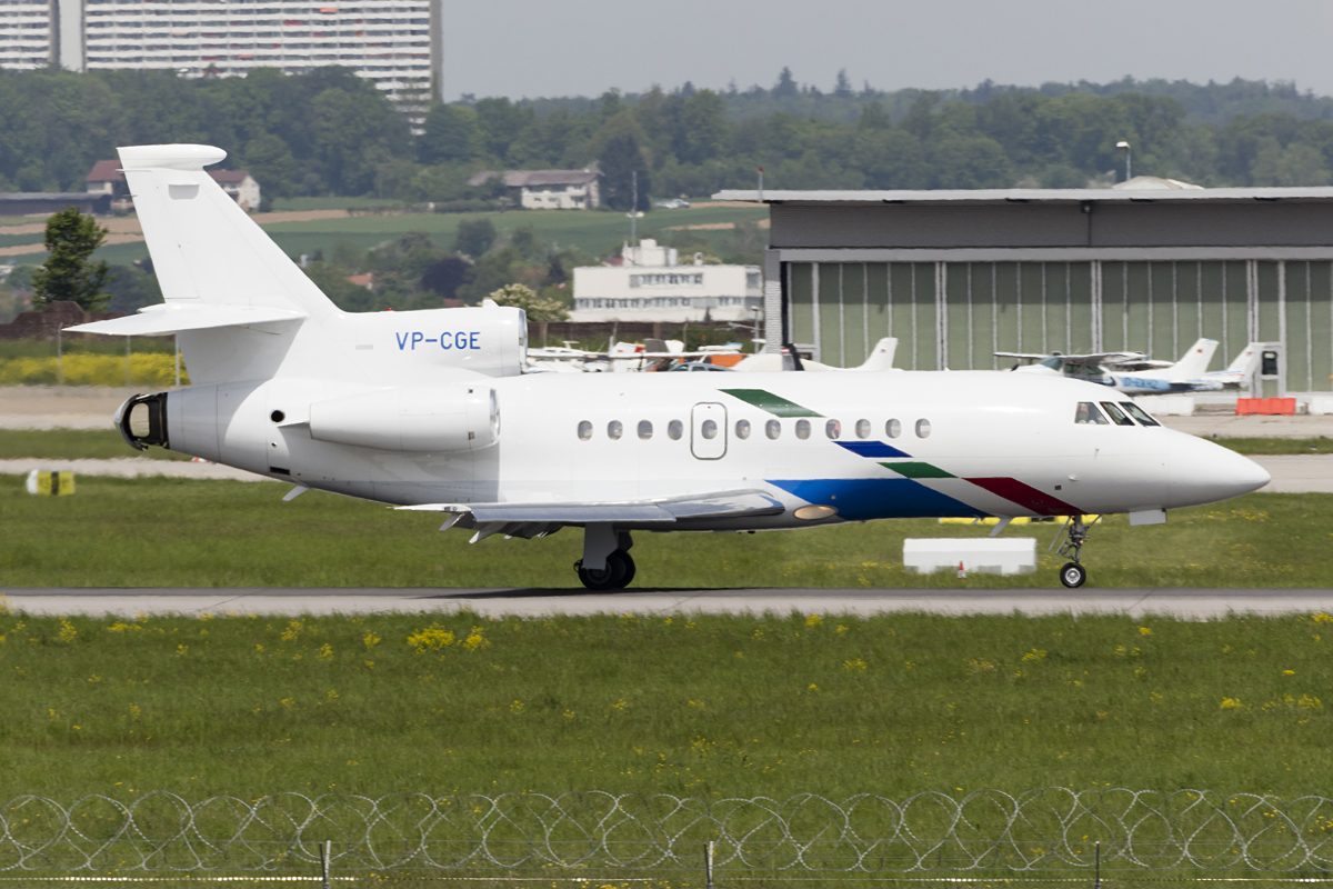 Private, VP-CGE, Dassault, Falcon 900EX, 11.05.2016, STR, Stuttgart, Germany 



