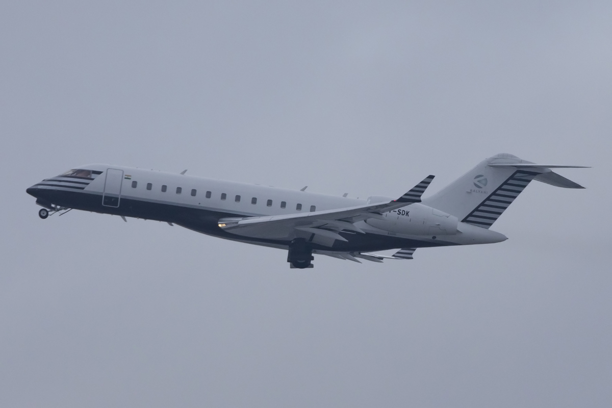 Private, VT-SDK, Bombardier, BD-700-1A10 Global Express, 23.01.2016, ZRH, Zürich, Switzerland


