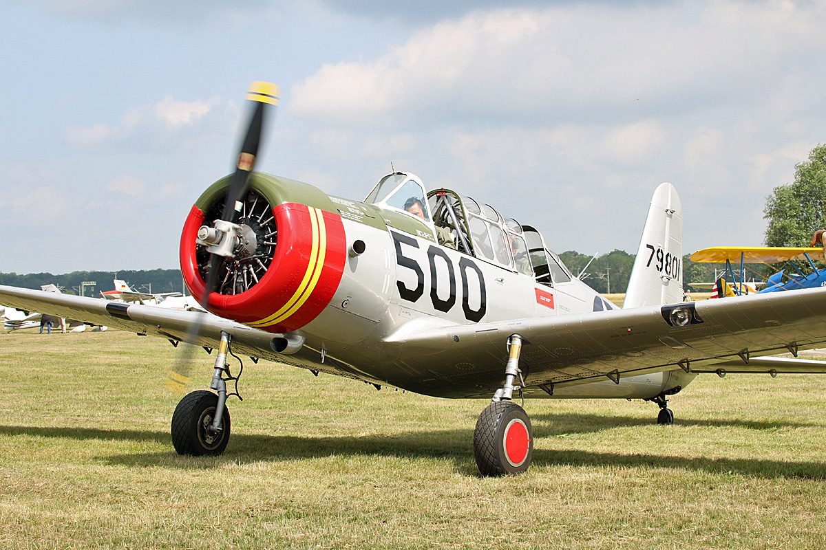 Private Vultee BT-13 Vailant, 79801, Steraman and Friends 2021, Flugplatz Bienenfarm, 03.07.2021