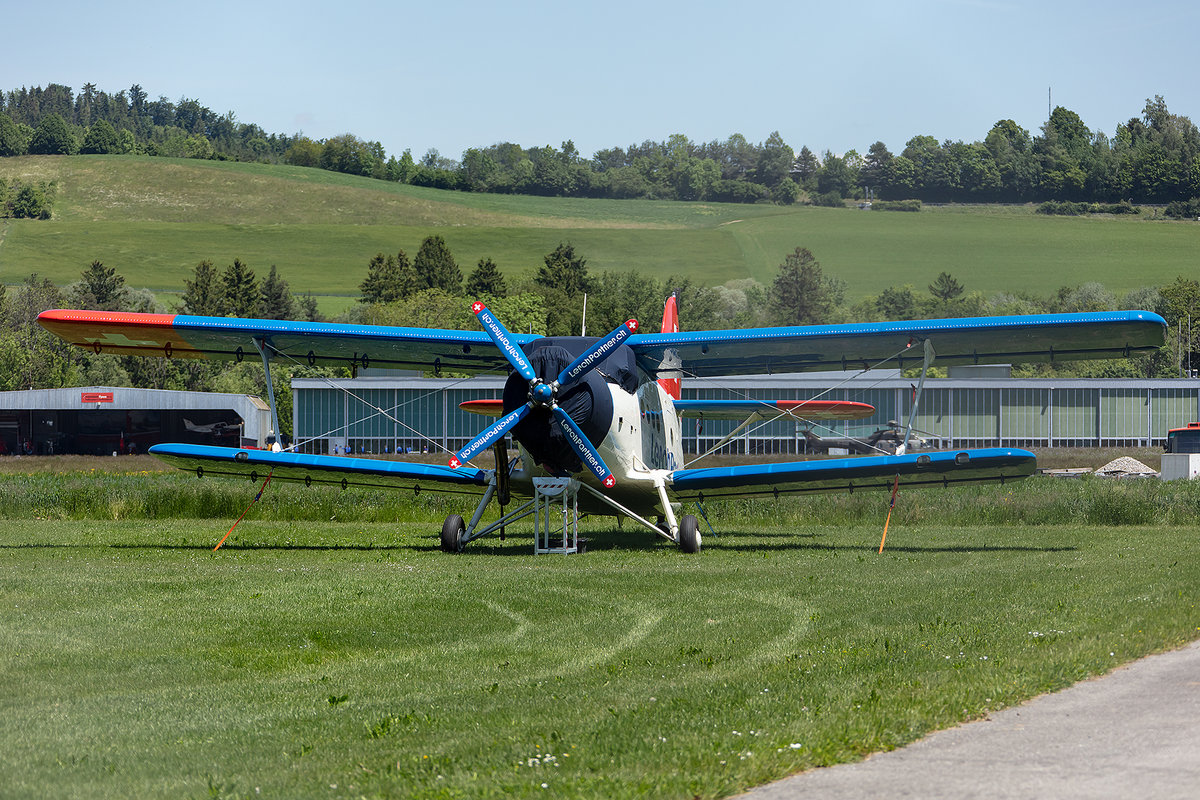 Private, YL-LEV, Antonov, AN-2P, 31.05.2019, BRN, Bern-Bell, Switzerland


