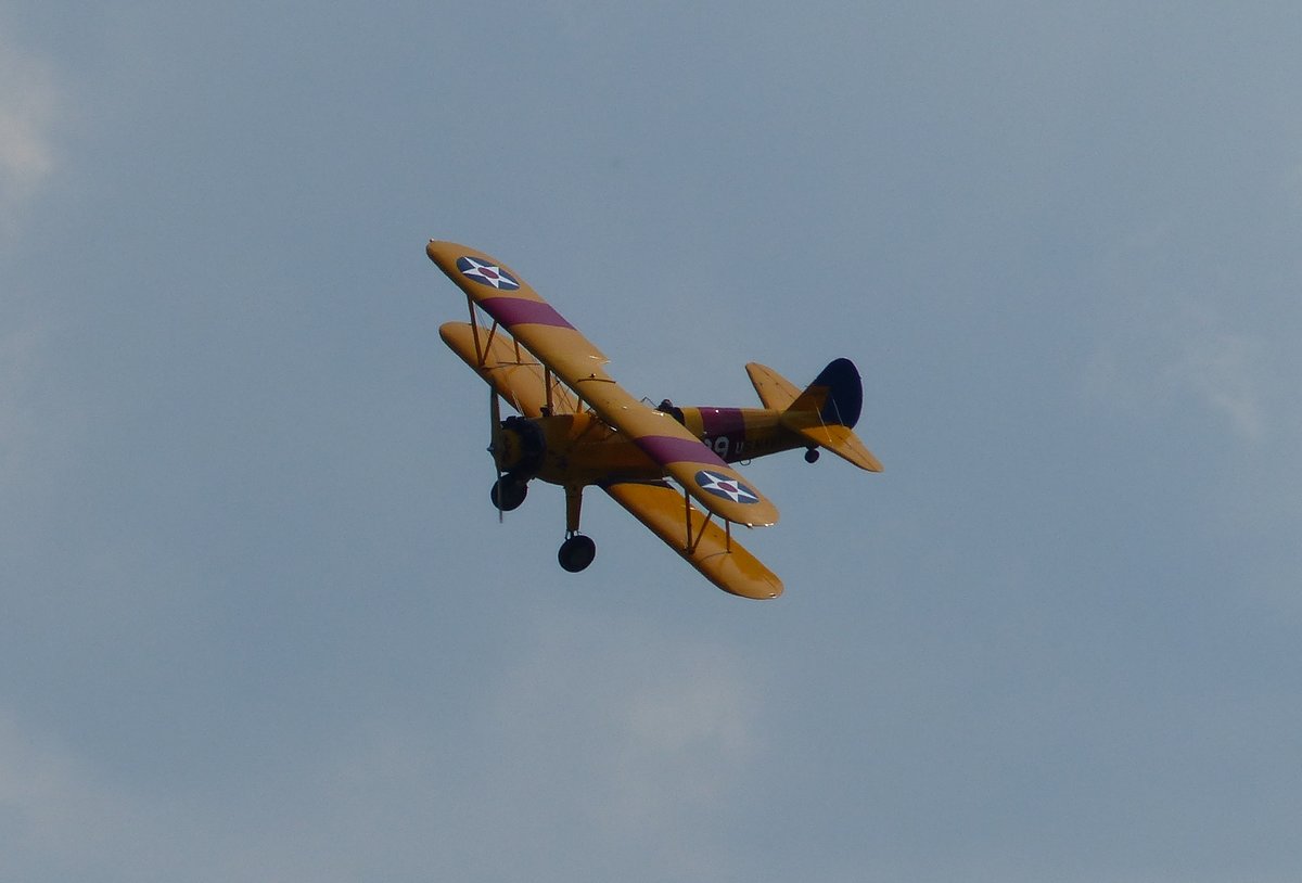 PT-17 Boeing Stearman, N67193, Kirchheim/Teck-Hahnweide (EDST), 10.9.2016