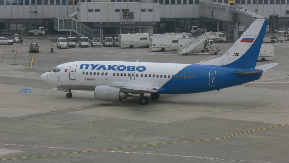 Pulkovo Airlines (Rossiya - Russian Airlines) Boeing 737-548 EI-CDD am 28.06.2009 in Düsseldorf