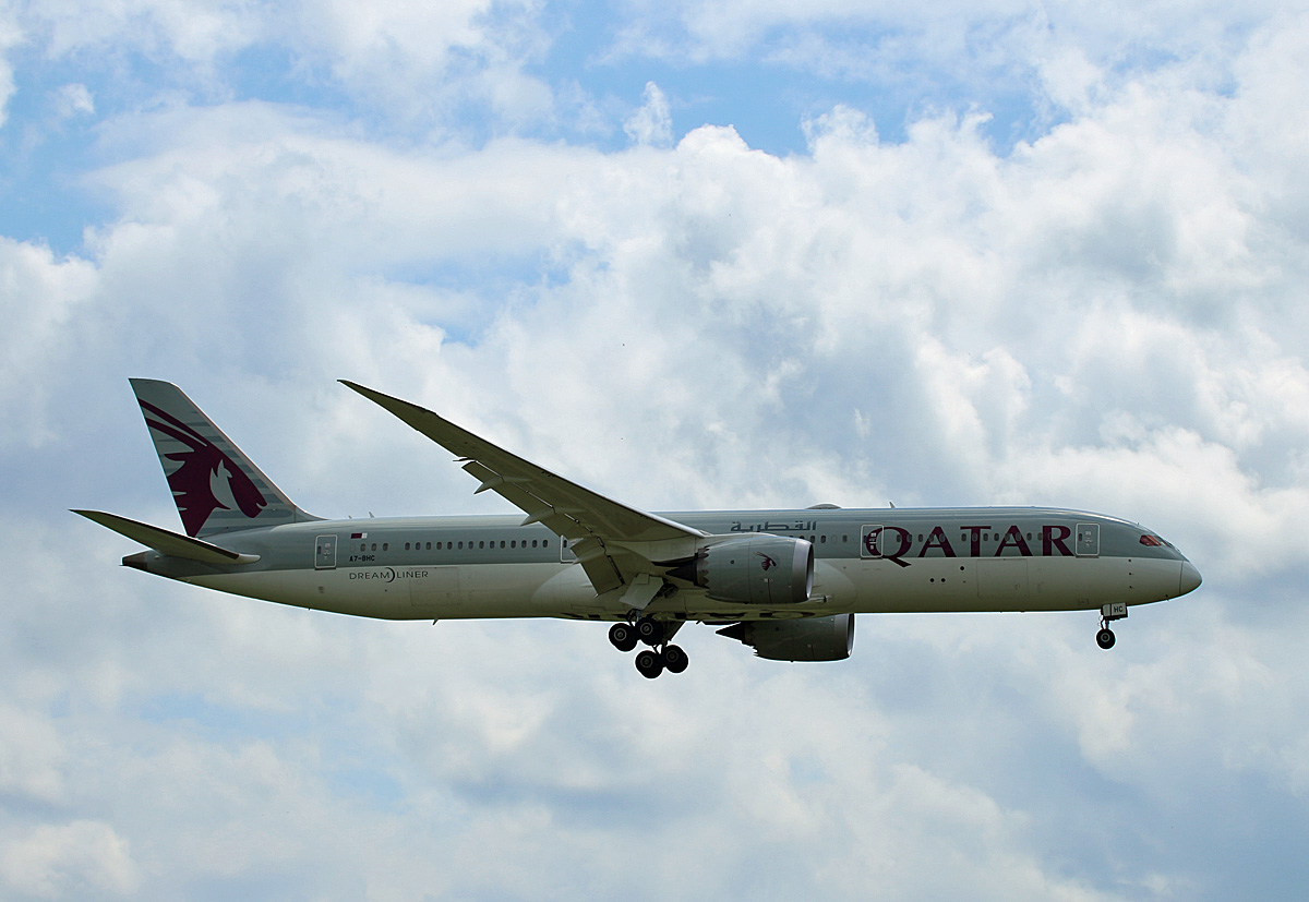 Qatar Aieways, Boeing B 787-9 Dreamliner, A7-BHC, BER, 21.05.2022
