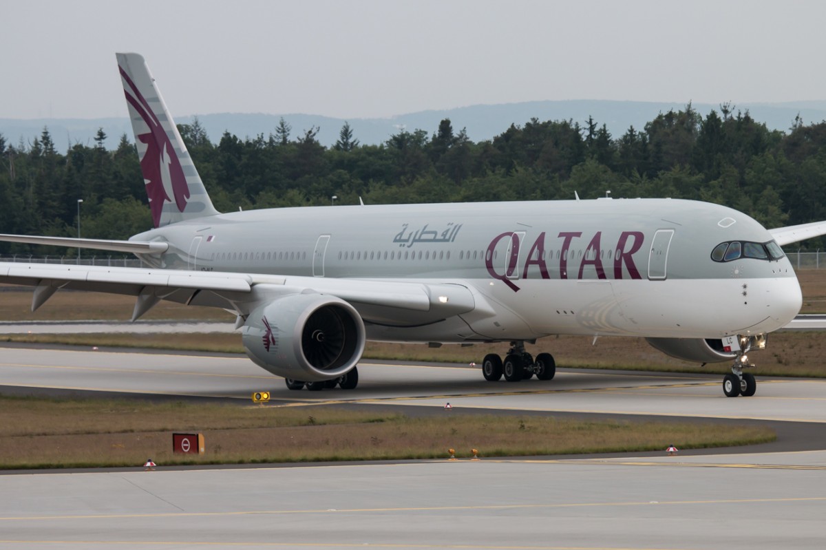 Qatar Airways , A7-ALB , A350-900 , Frankfurt/Main , 24.05.2015