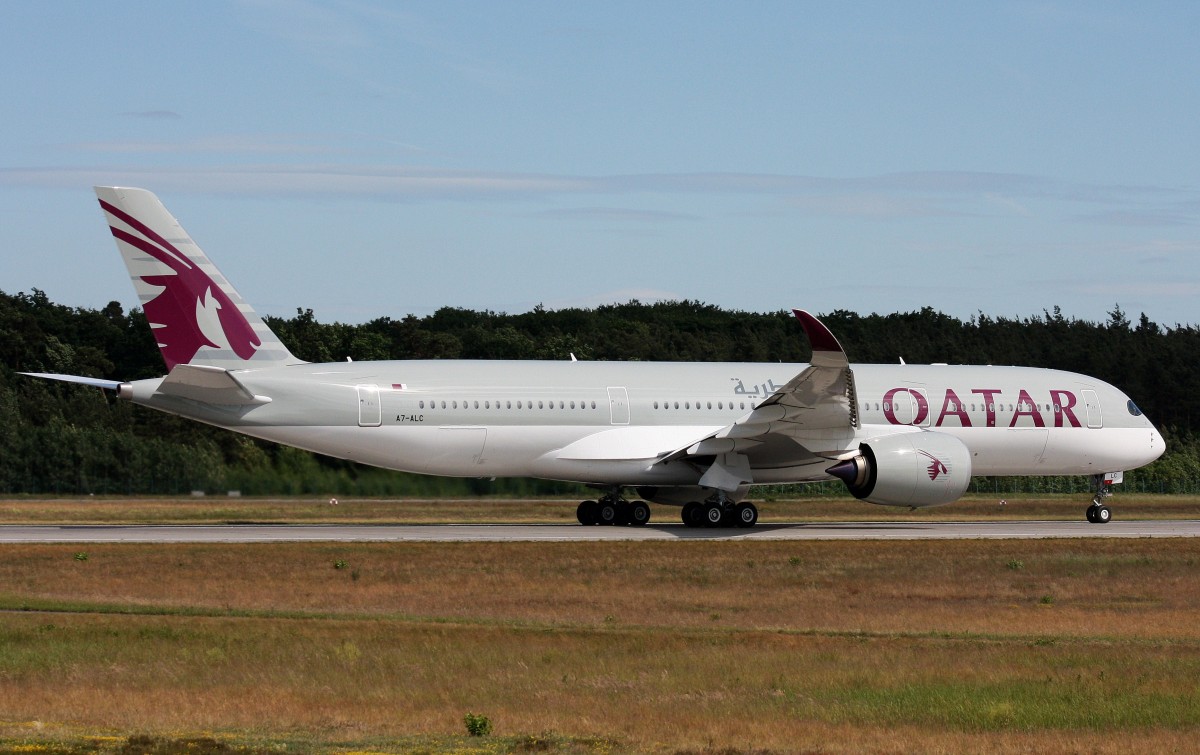 Qatar Airways, A7-ALC, (c/n 009), Airbus A 350-941, 02.06.2015, FRA-EDDF, Frankfurt, Germany 