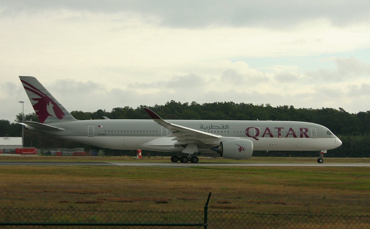 Qatar Airways, A7-ALF, (c/n 11),Airbus A 350-941,09.10.2016, FRA-EDDF, Frankfurt, Germany 