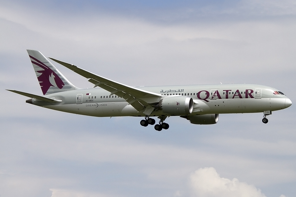 Qatar Airways, A7-BCI, Boeing, B787-8, 24.05.2015, ZRH, Zürich, Switzerland 


