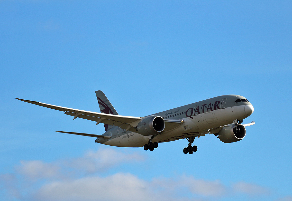 Qatar Airways, Boeing B 787-8 Dreamliner, A7-BCE, BER, 12.02.2022