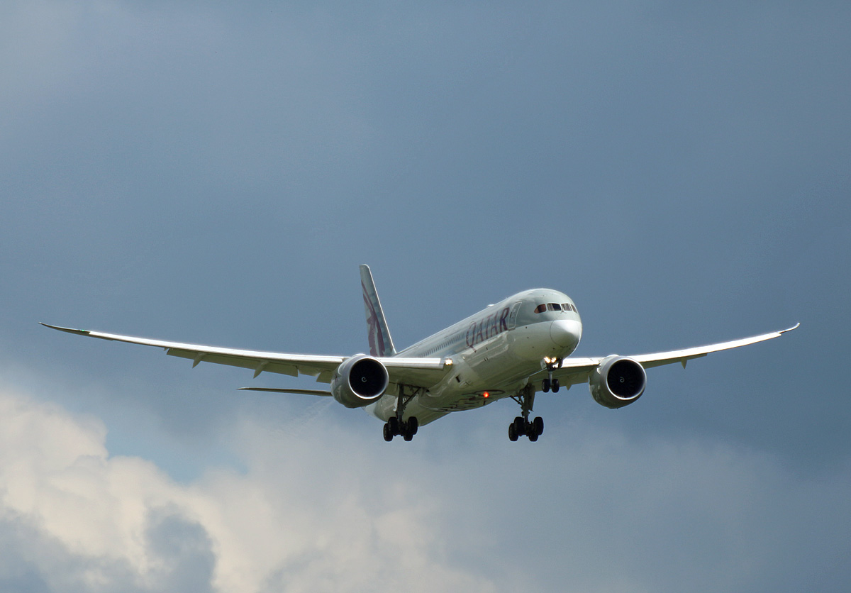 Qatar Airways, Boeing B 787-9 Dreamliner, A7-BHC, BER, 21.05.2022
