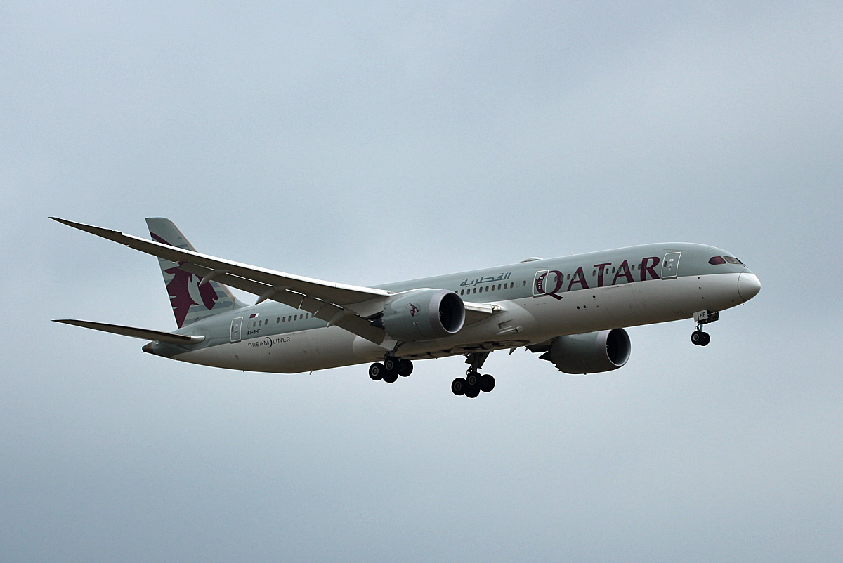Qatar Airways, Boeing B 787-9 Dreamliner, A7-BHF, BER, 19.08.2022