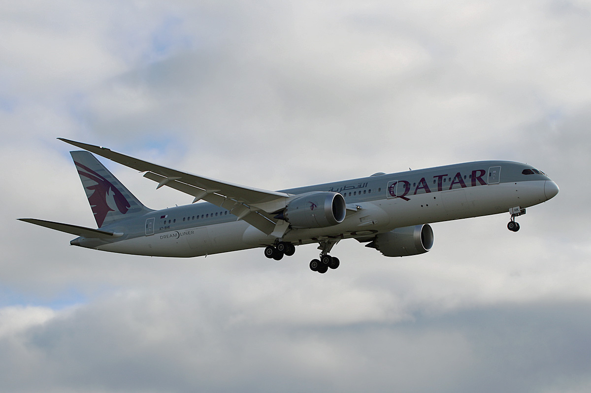 Qatar Airways, Boeing B 787-9 Dreamliner, A7-BHK, BER, 13.02.2024