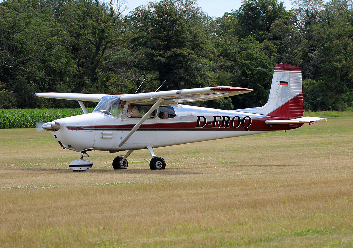 Qaux, Cessna 172, D-EROQ, Flugplatz Bienenfarm, 06.07.2024
