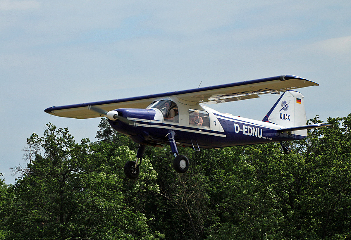 Quax, Dornier Do-27 B3, D-EDNU, Flugplatz Bienenfarm, 11.06.2022