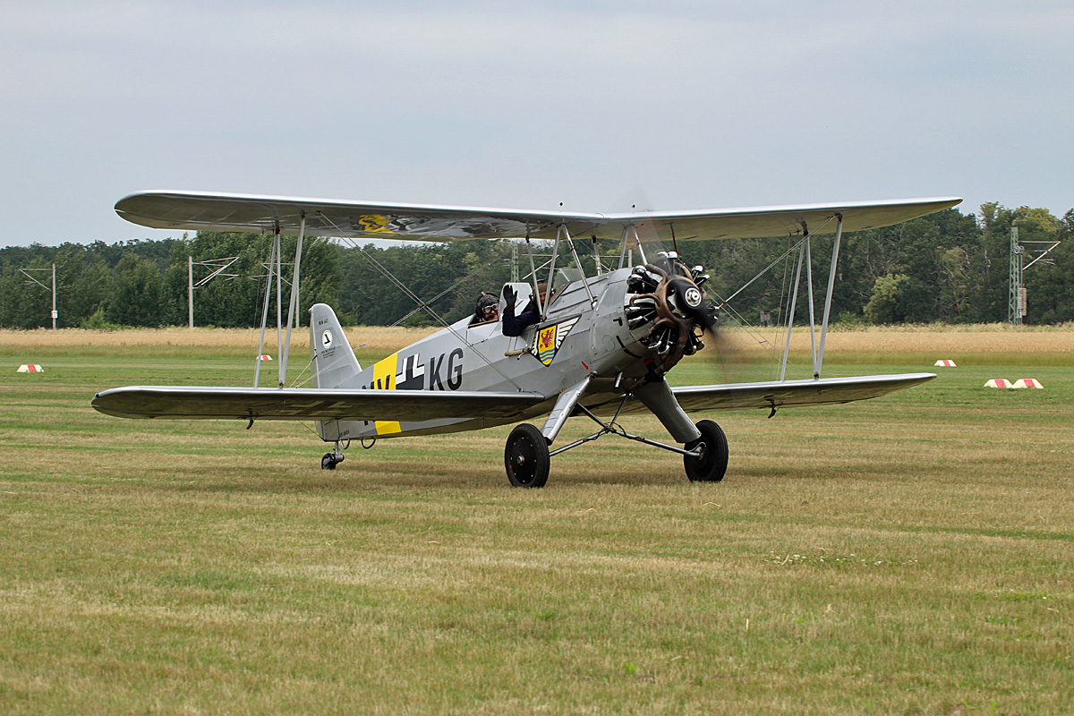 Quax Focke Wulf FW-44 Stieglitz, D-ENAY, Flugplatz Bienenfarm, 01.07.2023