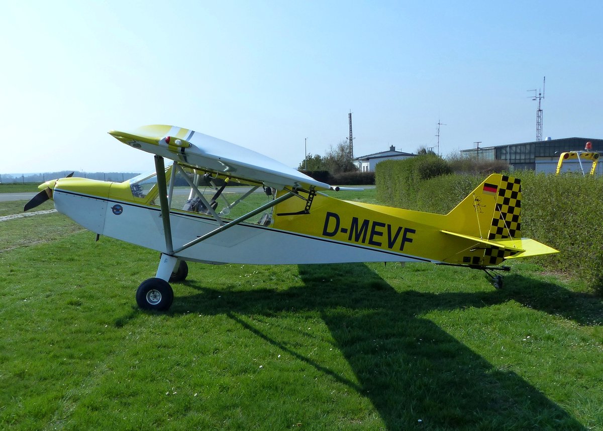 Rans S-7 Courier, D-MEVF, Flugplatz Gera (EDAJ), 6.4.2018