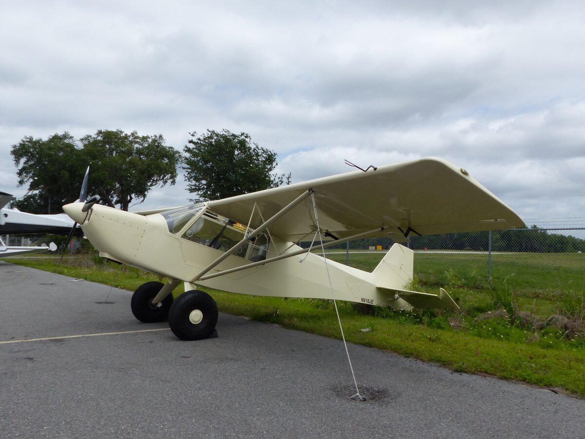 Rans S-7S Courier, N616JE, Winter Haven Gilbert`s Airport (GIF/KGIF), 20.4.2026