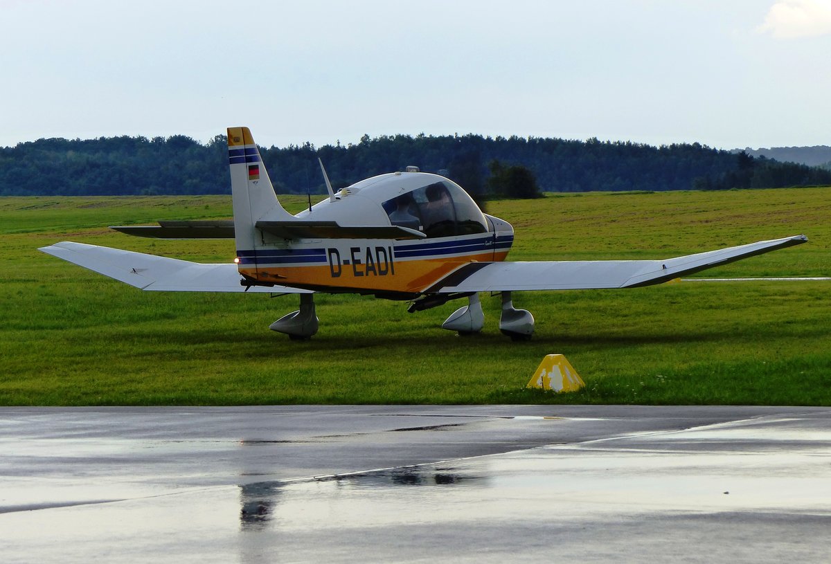 Robin DR 400-180, D-EADI, Flugplatz Gera (EDAJ), 2.9.2017