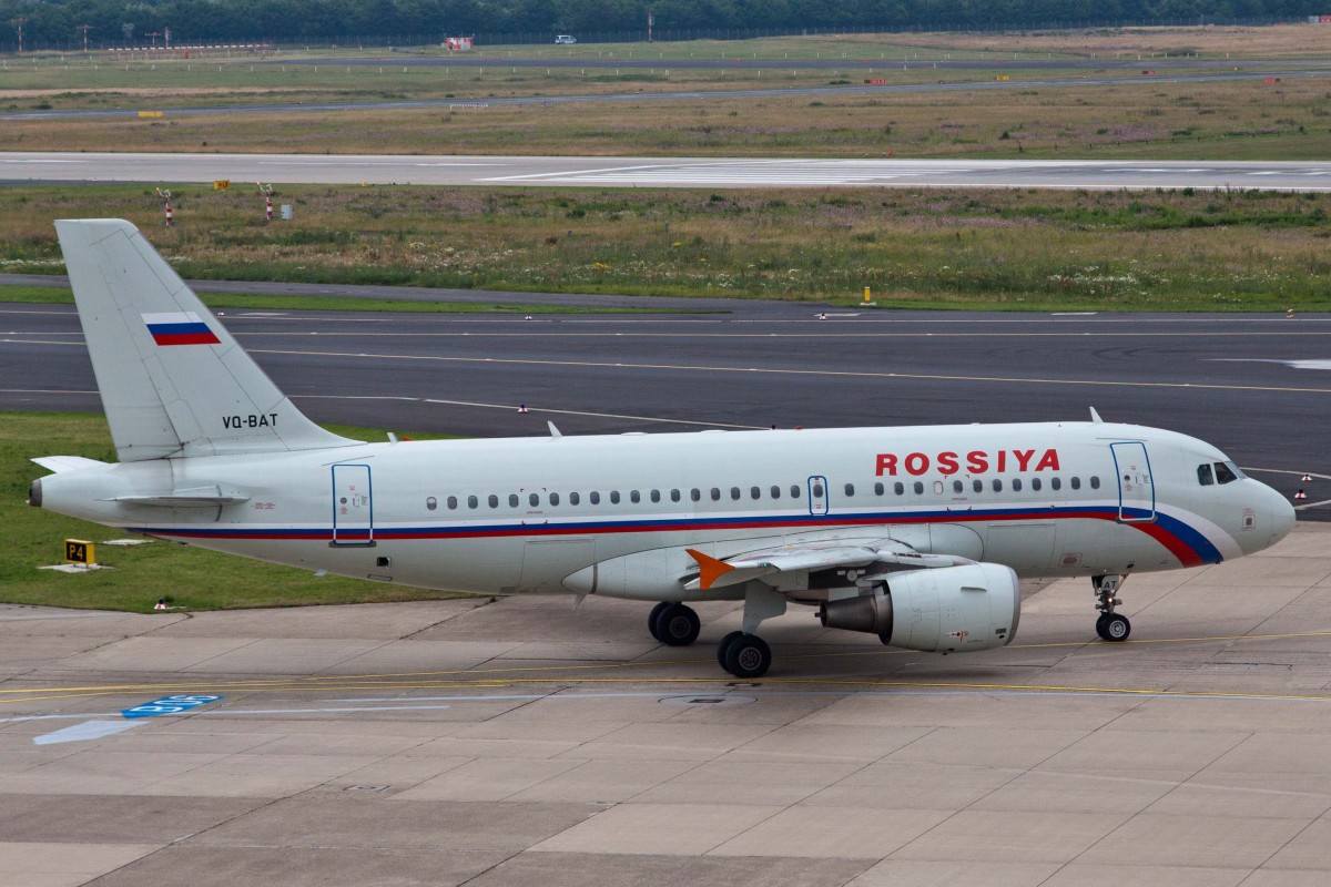 Rossiya (FV-SDM), VQ-BAT, Airbus, A 319-111, 27.06.2015, DUS-EDDL, Düsseldorf, Germany