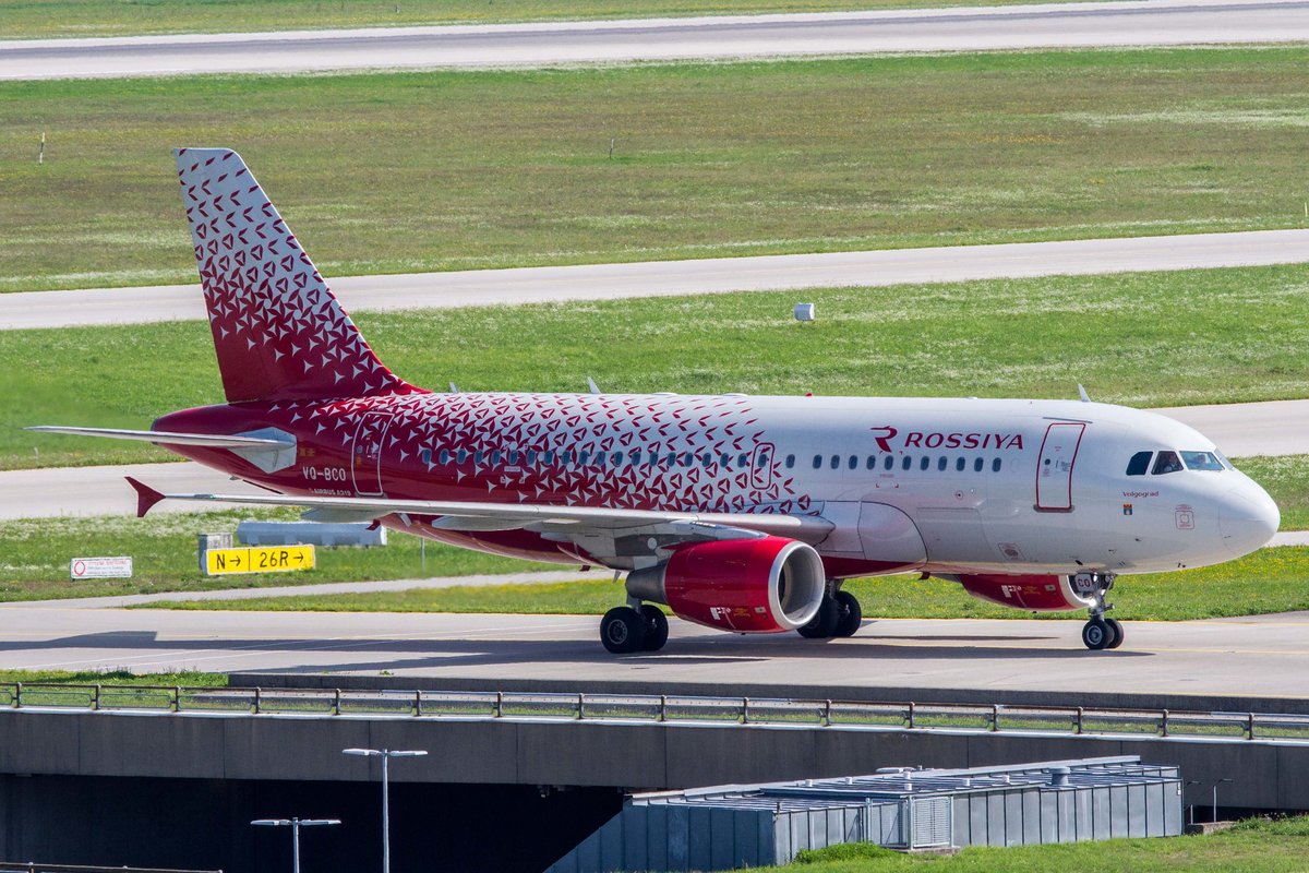 Rossiya (FV-SDM), VQ-BCO, Airbus, A 319-111 (neue FV-Lkrg.), 22.08.2017, MUC-EDDM, München, Germany 