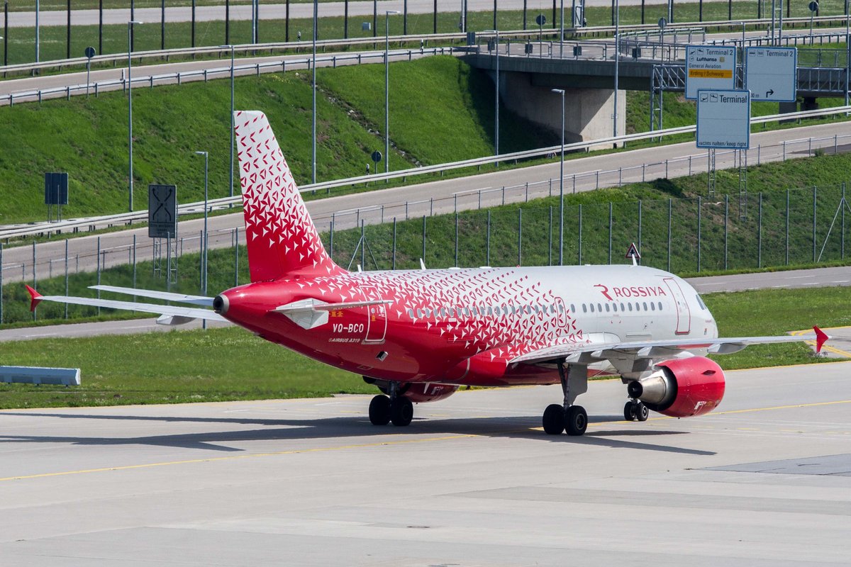 Rossiya (FV-SDM), VQ-BCO, Airbus, A 319-111 (neue FV-Lkrg.), 22.08.2017, MUC-EDDM, Mnchen, Germany 