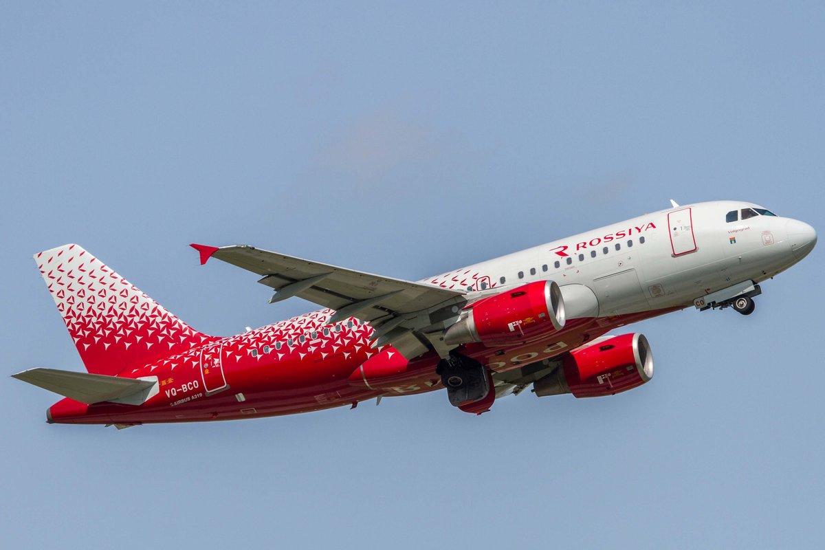 Rossiya (FV-SDM), VQ-BCO, Airbus, A 319-111 (neue FV-Lkrg.), 22.08.2017, MUC-EDDM, München, Germany 