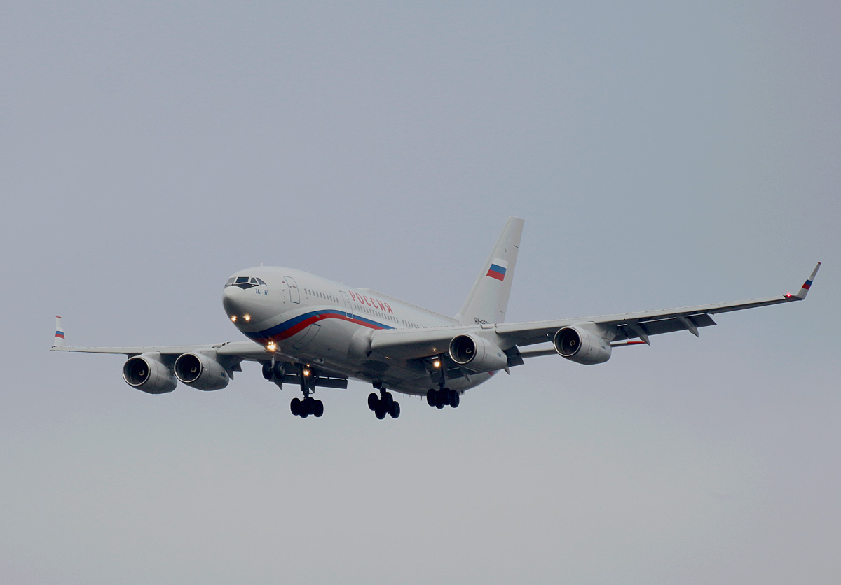 Rossiya State Transport Company, Il-96-300PU, RA-96021. TXL, 19.01.2020