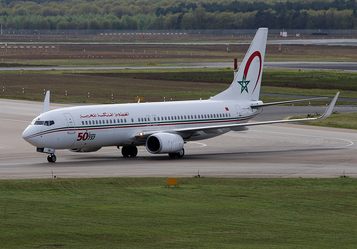 Royal Air Maroc, Boeing B 737-8B6, CN-RGN, TXL, 04.05.2016