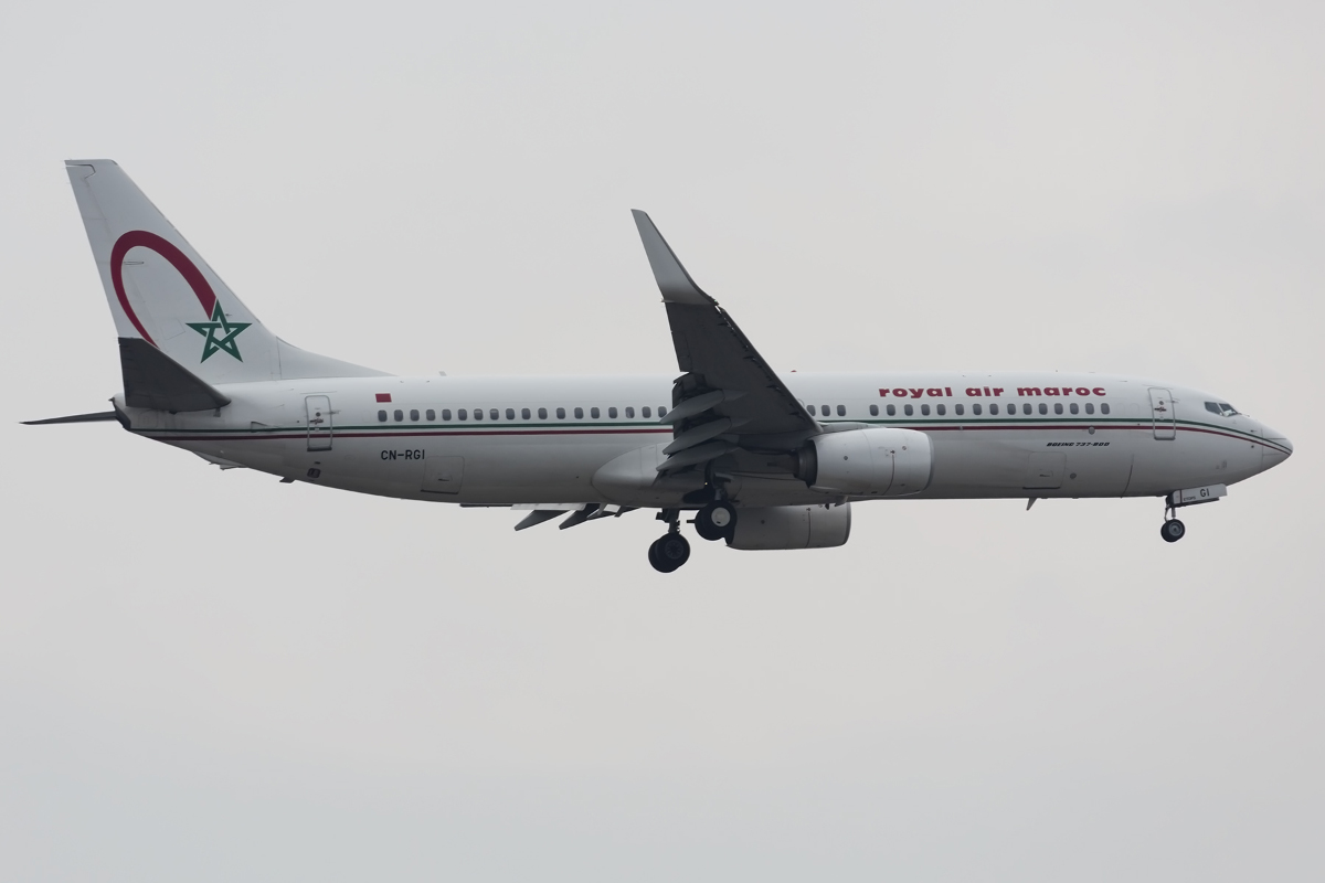 Royal Air Maroc, CN-RGI, Boeing, B737-86N, 25.03.2016, MXP, Mailand, Italy 




