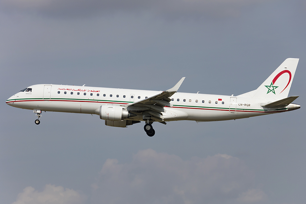 Royal Air Maroc, CN-RGR, Embraer, ERJ-190, 26.09.2015, BCN, Barcelona, Spain 




