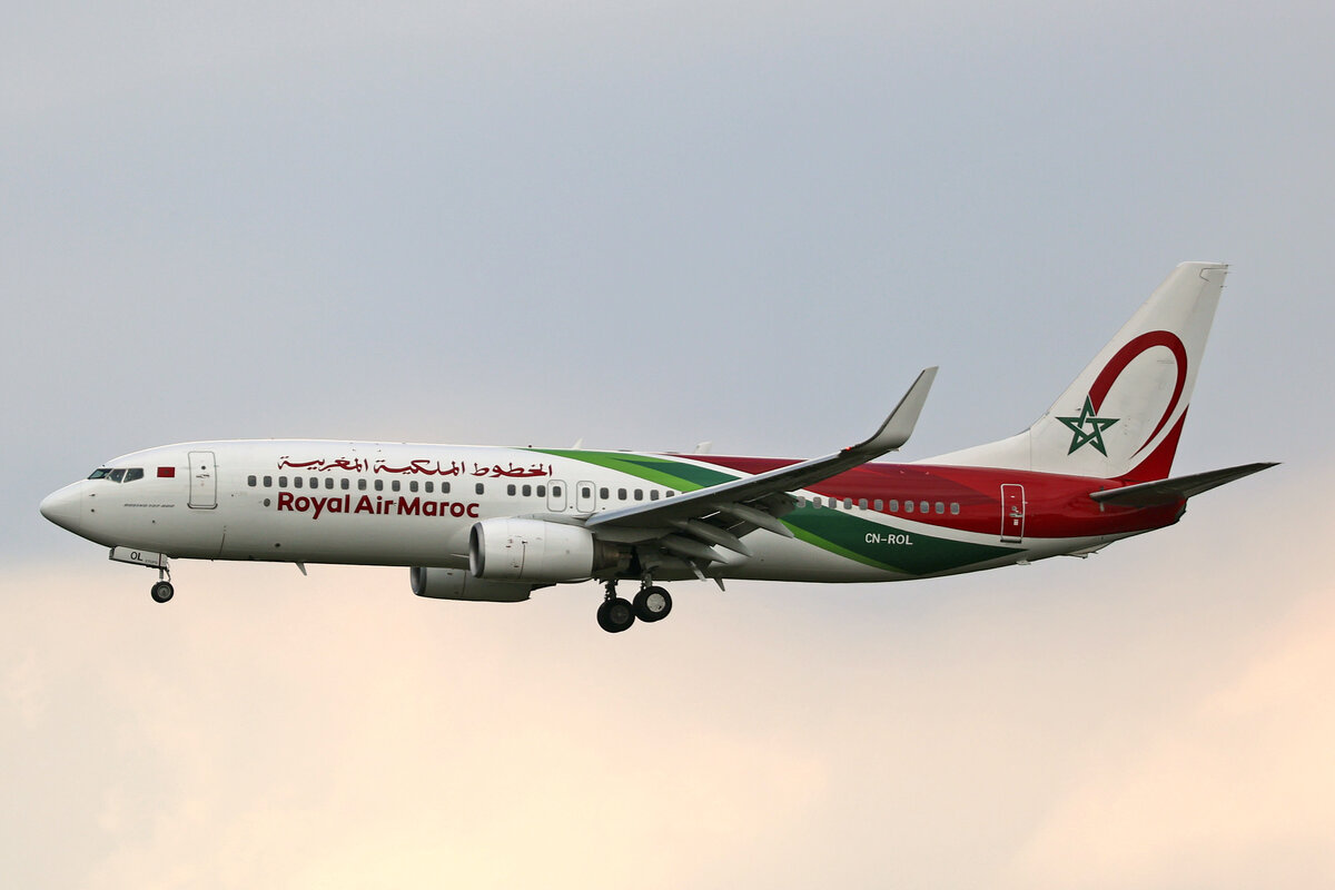 Royal Air Maroc, CN-ROL, Boeing B737-8B6, msn: 33065/2206, 03.Juli 2025, MXP Milano Malpensa, Italy.