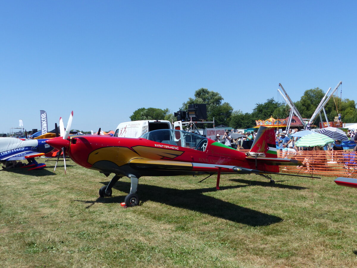 Royal Jordan Falcons,Extra 330 LX, RJF04, Flugplatz Gelnhausen (EDFG), 11.7.2026